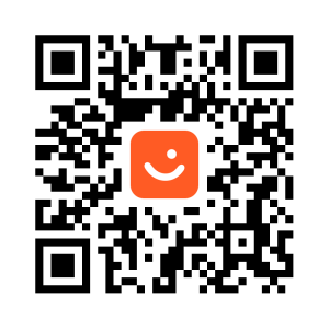 QR kode for å donere til FOD via Vipps